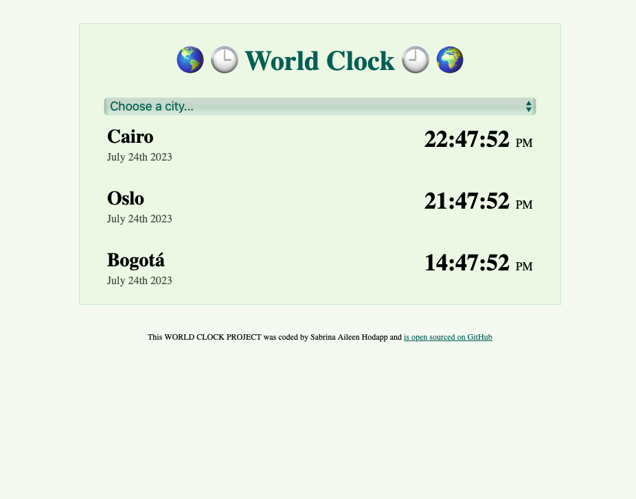 world-clock-project